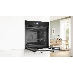 Духовой шкаф Bosch HSG7361B1 Home Connect!! Serie 8, черный, 21 режим + комбинированные режимы, функция приготовление на пару 100%, 4-слойное остекление, 3 цветных текстовых TFT-дисплея 2,5' с сенсорным управлением, ControlRing, функции HomeConnect, трехстороннее LED-освещение,самоочистка EcoClean, фото8