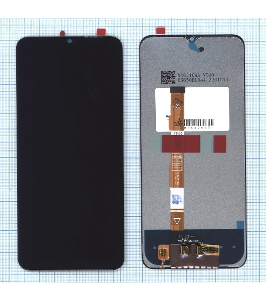 Дисплей для Vivo Y21 2021, Y21s (V2111) в сборе с тачскрином черный