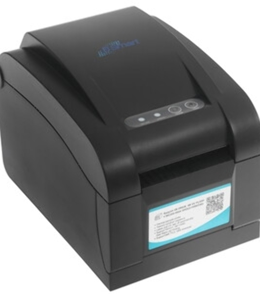 Принтер этикеток термотрансферный Bsmart BS350 203 dpi, RS232, USB, Ethernet, черный