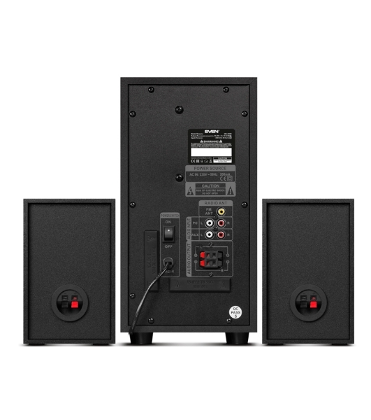 Акустическая система SVEN AC MS-2055, черный (55Вт, FM-тюнер, USB/SD, дисплей, ПДУ, Bluetooth)