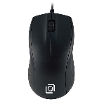 Мышь проводная Oklick 185V2 черный, 1200 dpi, USB, кнопки - 3, фото 1