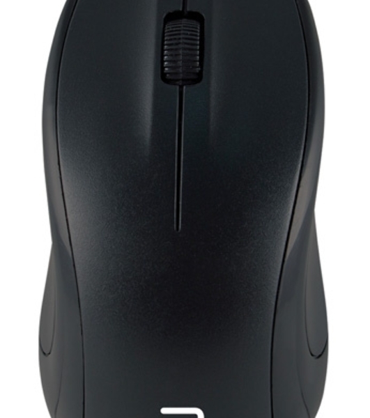 Мышь проводная Oklick 185V2 черный, 1200 dpi, USB, кнопки - 3