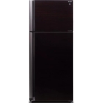 Холодильник Sharp SJXP59PGRD темно-красный двухкамерный 430/148л морозилка сверху, No Frost, фото4