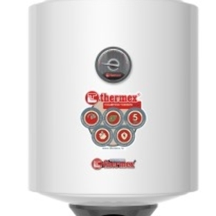 Водонагреватель электрический Thermex THERMO 30 V SLIM белый, накопительный, 30 л, 2 кВт, настенный, вертикальный, узкий корпус