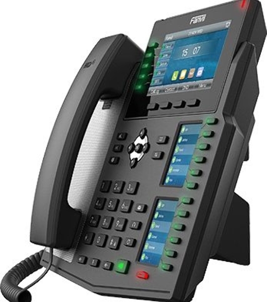 Телефон IP Fanvil X6U черный