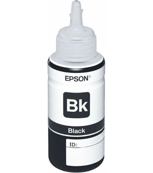 Чернила Epson 673 C13T673198 (аналог C13T67314A) черный 70мл для Epson L800/L810/L850/L1800