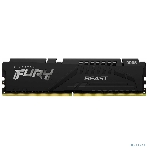 Оперативная память Kingston Fury Beast, DDR5, 16Gb (1x16Gb), 6000MHz, CL30, DIMM, с радиатором, черный, фото6