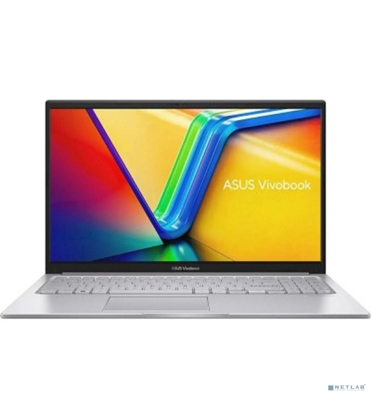 Ноутбук ASUS X1504VA-BQ2684 15.6'(1920x1080 (матовый) IPS)/Intel Core i3 1315U(1.2Ghz)/16Gb/512PCISSDGb/noDVD/Int:Intel UHD Graphics/Cam/BT/WiFi/42WHr/war 1y/1.7kg/Cool Silver/DOS