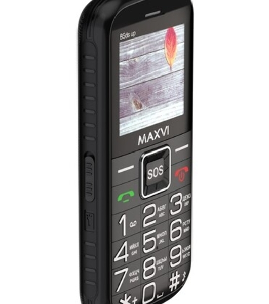 Мобильный телефон Maxvi B5ds up черный
