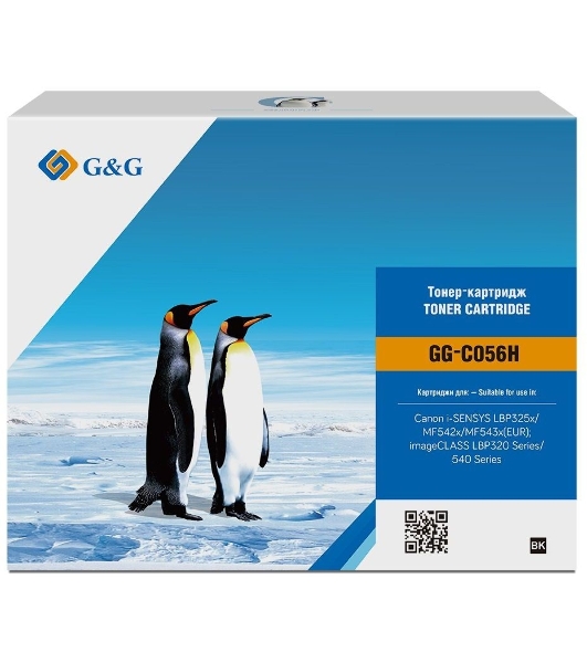 Картридж лазерный G&G GG-C056H черный (21000 стр.) для Canon LBP325x/MF543x/MF542x