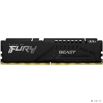 Оперативная память Kingston Fury Beast, DDR5, 32GB (1x32 GB), 6000 MHz, CL36, DIMM, радиатор, черный, фото4