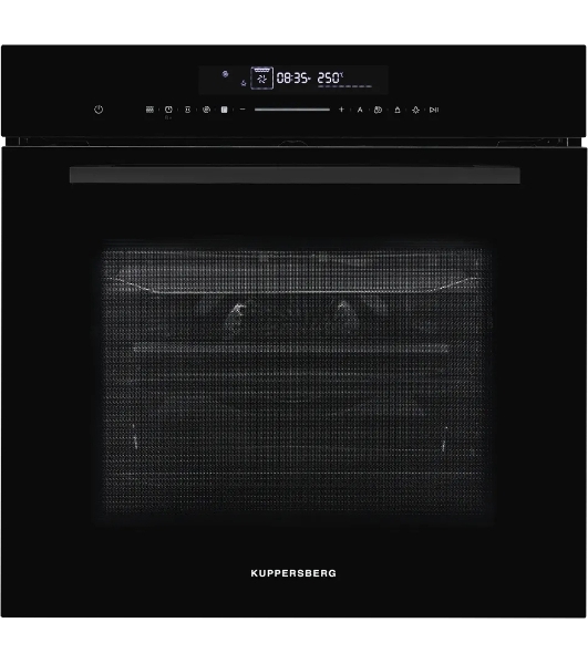 Встраиваемый духовой шкаф Kuppersberg HK 616 Black ШхВхГ: 59.5х59.6х56.5 см, 72 л, гидролизная очистка, черный