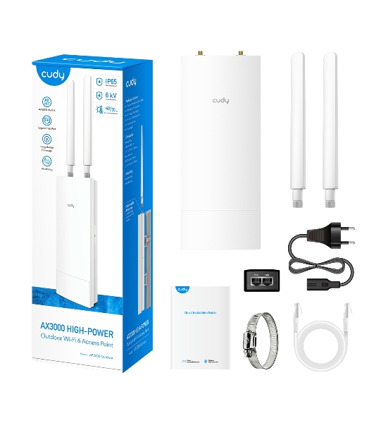 Точка доступа Cudy AP3000 Outdoor, белый