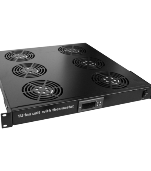 Блок вентиляторов Lanmaster (TWT-CBB-FANB6-RACK-T) 6 вент. (упак.:1шт)