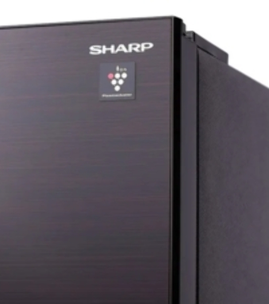 Холодильник Sharp SJXP59PGRD темно-красный двухкамерный 430/148л морозилка сверху, No Frost