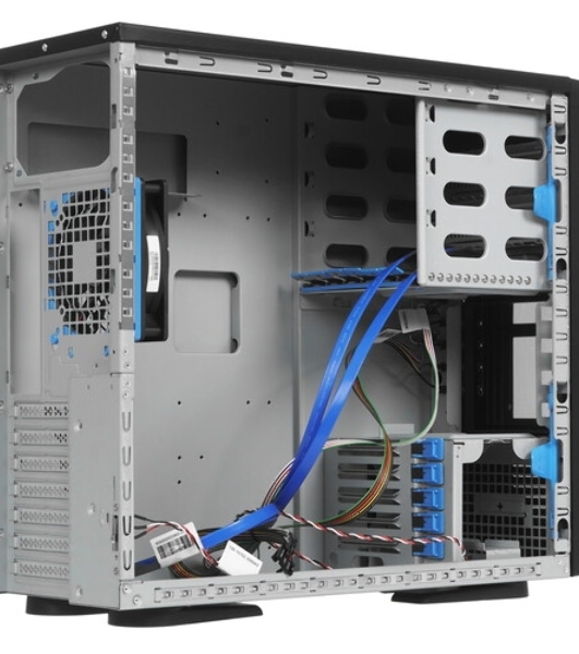 Компьютерный корпус Chenbro SR20966H04*14649 Chassis. w/o HDD Cage, USB3.0, Rackable,1x SR20966 Front Bezel, Silver/Black,1x 120мм Fan, PWM, T25, Two Ball Bearing, L650мм, 2600RPM with finger guard, Rear(AVC),1x 120мм Fan Holder, Blue,1x Metal Key Lock (on rear panel)
