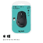 Мышь беспроводная Logitech M720 Triathlon черный, 1000 dpi, радиоканал, Bluetooth, USB, кнопки - 8, фото7