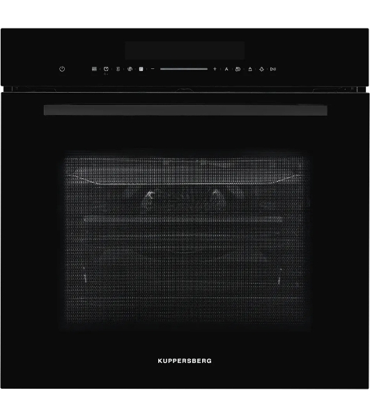 Встраиваемый духовой шкаф Kuppersberg HK 616 Black ШхВхГ: 59.5х59.6х56.5 см, 72 л, гидролизная очистка, черный