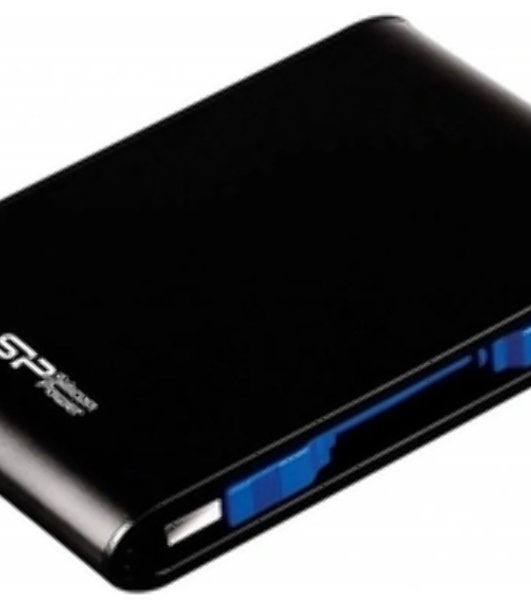Внешний HDD 2.5' Silicon Power Armor A80, 2TB, USB 3.2 Gen 1 Type-A, 5400 rpm, черный