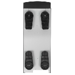 Компьютерный корпус Chenbro SR20966H04*14649 Chassis. w/o HDD Cage, USB3.0, Rackable,1x SR20966 Front Bezel, Silver/Black,1x 120мм Fan, PWM, T25, Two Ball Bearing, L650мм, 2600RPM with finger guard, Rear(AVC),1x 120мм Fan Holder, Blue,1x Metal Key Lock (on rear panel), фото12