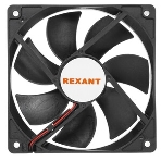 Вентилятор для корпуса Rexant RX 12025MS 24VDC черный, 120 мм, 2200 об/мин, 35 дБ, 2 pin, фото3