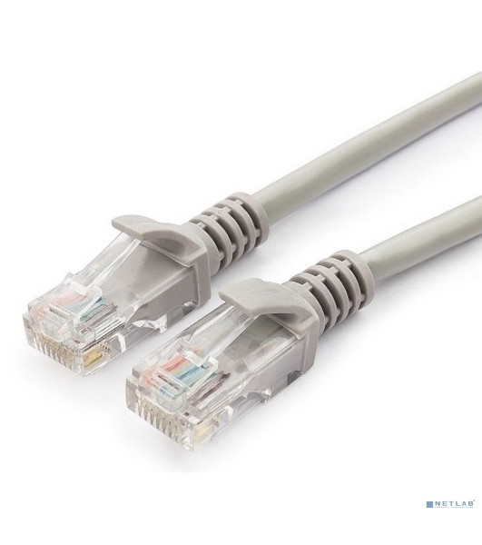 Патч-корд медный UTP Cablexpert PP10-10M cat.5, 10м, литой, многожильный, серый