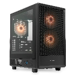 Компьютерный корпус HSPD M310, Mesh Mini-tower, черный, TG, 0.4 SPCC, 3x120мм ARGb mATX, mITX 180/280/160мм 1x2.5', 1x3.5', 4xPCI 2xUSB-A 3.0 452x277x418мм, фото23