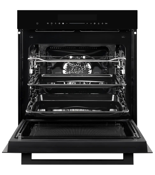 Встраиваемый духовой шкаф Kuppersberg HK 616 Black ШхВхГ: 59.5х59.6х56.5 см, 72 л, гидролизная очистка, черный