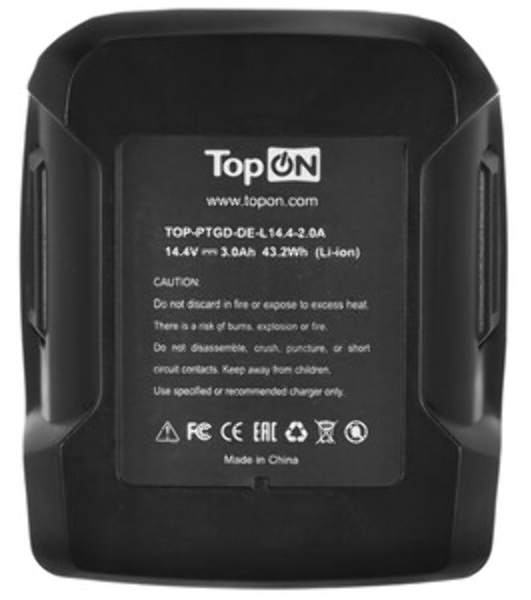 Батарея аккумуляторная TopON TOP-PTGD-BD-14.4-2.1(A) 14.4В 2.1А·ч NiMh