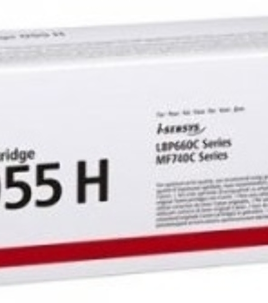 Картридж лазерный Canon 055 H C (3019C002) голубой (5900 стр.) для Canon i-SENSYS серий MF740, LBP660