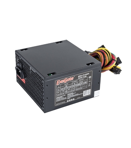 Блок питания ExeGate 400NPX (EX224732RUS-PC), 400Вт, 120мм, черный