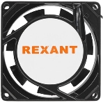 Вентилятор для корпуса Rexant RX 8025HS 220VAC черный, 80 мм, 2450 об/мин, 29 дБ, 2 pin, фото5