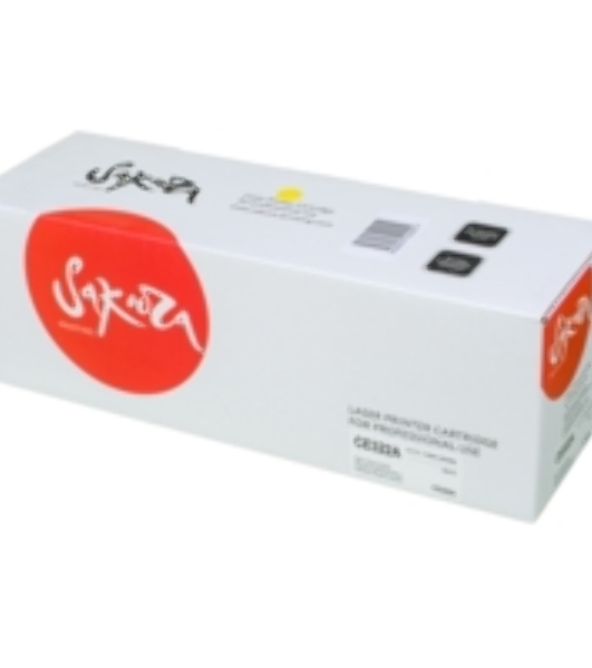 Картридж лазерный Sakura CE322A для HP Color LJ PRO CP1525N/CP1525NW, желтый, 1300 к.