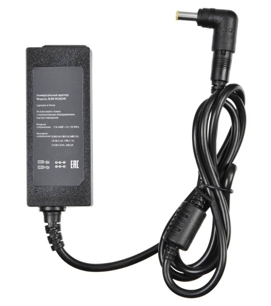 Блок питания Buro автоматический 40W 9.5V-20V 8-connectors от бытовой электросети LED индикатор