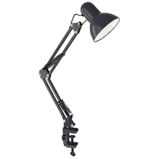 Светильник UF-312P С02 настол. 230В 60Вт черный Ultraflash 12895