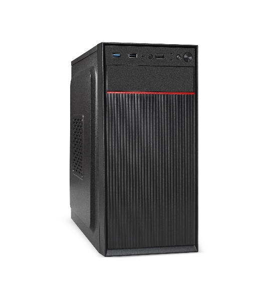 Компьютерный корпус Minitower ExeGate BAA-113U (mATX, без БП, 2хUSB+1хUSB 3.0, аудио, черный)