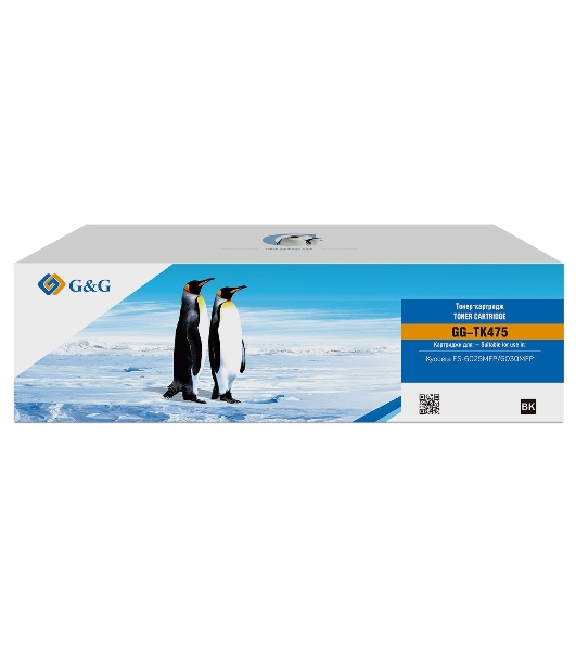 Картридж лазерный G&G GG-TK475 черный (15000 стр.) для Kyocera FS-6025/B/6030