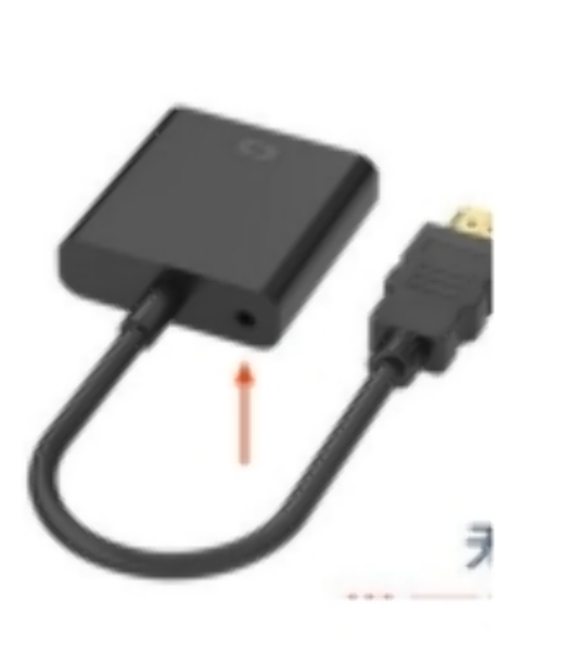 Переходник с кабелем HDMI на VGA плюс аудио