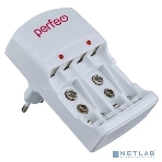 Зарядное устройство Perfeo PF_B4048 PF-VN-421 Ni-MH/CD, 220V, 4 слота, AA/AAA/9V, таймер, фото 1