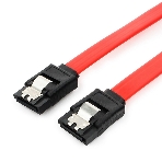 Кабель интерфейсный SATAIII Cablexpert CC-SATAM-DATA-0.3M, 30 см, 7pin/7pin, защелка, пакет, фото5