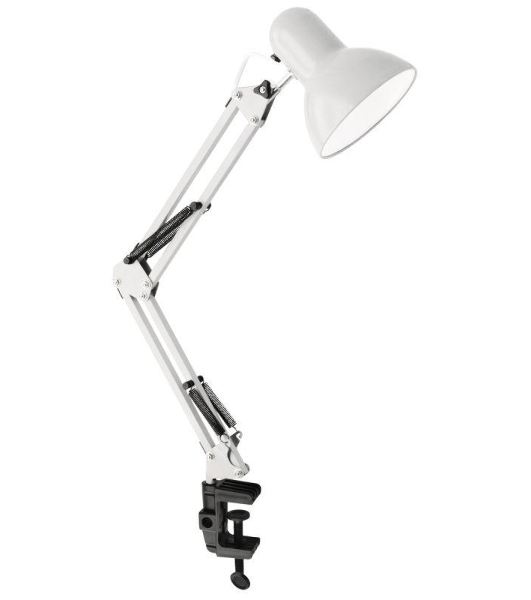 Светильник UF-312P С01 настол. 230В 60Вт бел. Ultraflash 12894
