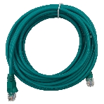 Патч-корд Buro UTP 4 пары cat.5e CCA molded 5м зеленый RJ-45 (m)-RJ-45 (m), фото2