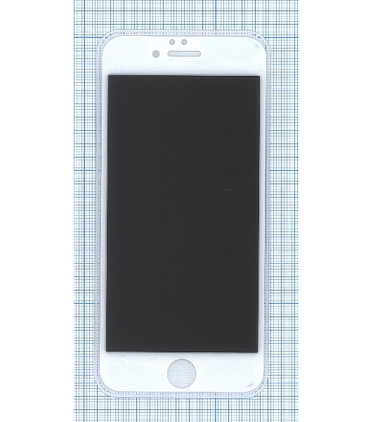 Защитное стекло Privacy 'Анти-шпион' для iPhone 6/6S белый