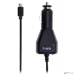 Автомобильное зарядное устройство Buro 2A универсальное кабель microUSB черный, фото2