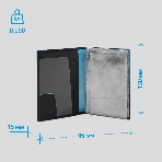 Обложка для документов Piquadro Blue Square PP5256B2/N. черный, натур.кожа, фото4