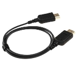 Кабель HDMI CP-HM-HM-1M Wize,1 м, v.2.0, K-Lock, soft cable, 19M/19M, позол.разъемы, экран, темно-серый, пакет, фото4