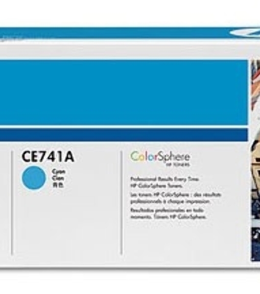 Картридж лазерный HP CE741A голубой Color LJ CP5225 (7300 стр.)