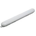 Светильник ДСП IEK LDSP0-1305-18-6500-K01 1305 18Вт 6500К IP65 600мм серый пластик размер 600х88х76 мм, аналог ЛСП-2х18Вт, фото 1