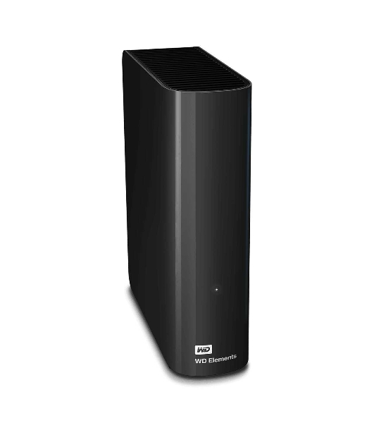 Внешний HDD 3.5' Western Digital Elements Desktop, 16TB, USB 3.2 Gen 1 Type-A, 5400 rpm, черный