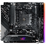 Материнская плата ASUS ROG STRIX X570-I GAMING, AM4, AMD X570, 2xDDR4, 4xSATA, 2xM.2, 1xPCIe 4.0 x16, 1xHDMI, 1xDP, 1x1Gb LAN, Wi-Fi 6, Bluetooth 5.0, 1xUSB-C 10Gbps, 3xUSB-A 10Gbps, 4xUSB-A 5Gbps, 2xUSB-A 2.0, 3x3.5 мм, 7.1, ITX, фото16